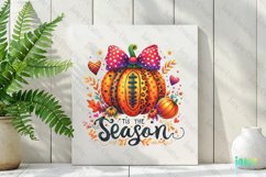 Tis the Season Fall Sublimation Clipart Product Image 2