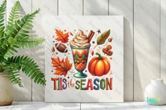 Tis the Season Fall Sublimation Clipart Product Image 2