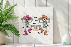 Tis The Season To Be Spooky Western Halloween Clipart Product Image 2
