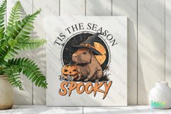 Halloween Capybara Sublimation Clipart Product Image 3