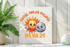 Total Solar Eclipse PNG Sublimation Product Image 3
