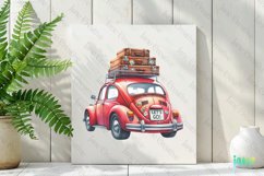 Travel Girl Clipart Sublimation Clipart Product Image 2