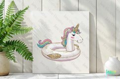 Tropical Clip Art Golden Glitter Product Image 2