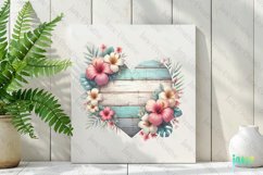 Tropical Wooden Sublimation Clipart Product Image 2