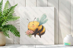 Vintage Bee Expressions PNG Clipart Product Image 2