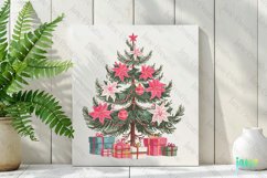 Vintage Christmas Clipart PNG Product Image 2