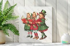 Vintage Christmas Clipart PNG Product Image 2