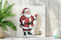 Vintage Christmas Clipart PNG Product Image 2