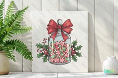 Vintage Christmas Clipart PNG Product Image 2