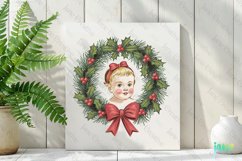 Vintage Christmas Clipart PNG Product Image 2