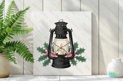 Vintage Christmas Clipart PNG Product Image 2