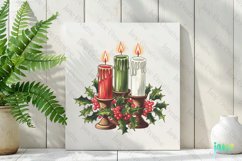 Vintage Christmas Clipart PNG Product Image 2