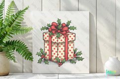 Vintage Christmas Clipart PNG Product Image 2