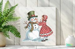 Vintage Christmas Clipart PNG Product Image 2