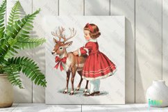 Vintage Christmas Clipart PNG Product Image 2