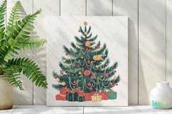 Vintage Christmas Clipart PNG Product Image 2