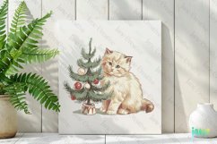 Vintage Christmas Clipart PNG Product Image 2