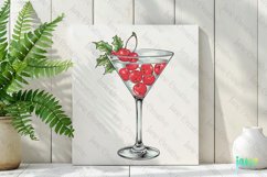 Vintage Christmas Clipart PNG Product Image 2