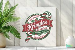 Vintage Christmas Label Sublimation Product Image 2