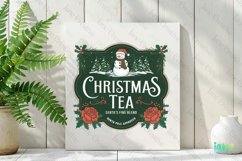 Vintage Christmas Label Sublimation Product Image 2