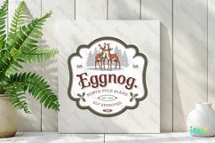 Vintage Christmas Label Sublimation Product Image 2