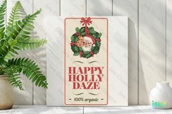 Happy Holly Daze Label Sublimation Product Image 2