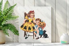 Vintage Old School Children Sublimation Png Product Image 2