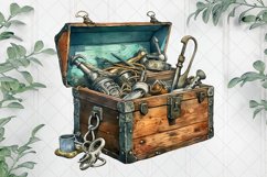 Vintage Sailor Sublimation Clipart Product Image 1