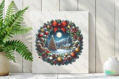 Watercolor Christmas Scenes Sublimation Product Image 2