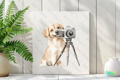 Dog Watercolor Cute Animals Photographer Product Image 2