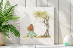 Watercolor Spring Clipart Sublimation Product Image 2