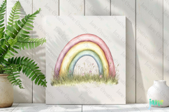 Watercolor Spring Clipart Sublimation Product Image 2