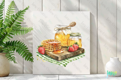 Watercolor Strawberry Clipart PNG Product Image 2