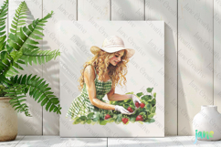 Watercolor Strawberry Clipart PNG Product Image 2