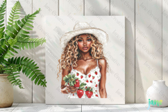 Watercolor Strawberry Clipart PNG Product Image 2