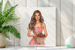 Watercolor Strawberry Clipart PNG Product Image 2