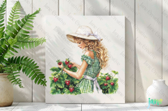 Watercolor Strawberry Clipart PNG Product Image 2