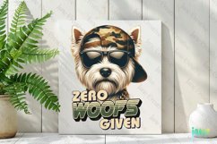 Zero Woofs Given West Highland White Terrier Clipart Product Image 3