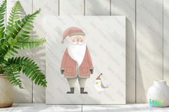 Whimsical Santa Christmas PNG Clipart Product Image 2