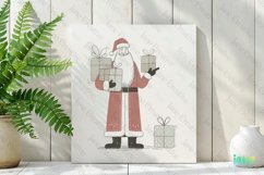 Whimsical Santa Christmas PNG Clipart Product Image 2