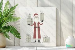 Whimsical Santa Christmas PNG Clipart Product Image 2