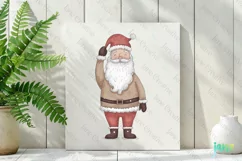 Whimsical Santa Christmas PNG Clipart Product Image 2