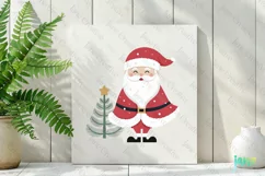 Whimsical Santa Christmas PNG Clipart Product Image 2