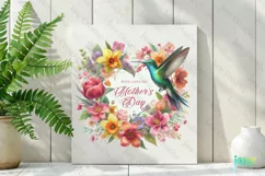 Floral Embrace With Love On Mother's Day Card Product Image 2