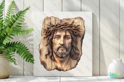 Wooden Board Jesus Christ’s Clipart Product Image 2