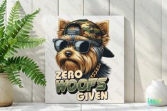 Zero Woofs Given Yorkshire Terrier Clipart Product Image 3