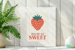 You're So Sweet Valentine's Illustration Card Product Image 2