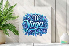 Virgo Zodiac Bundle Clipart Sublimation Product Image 2