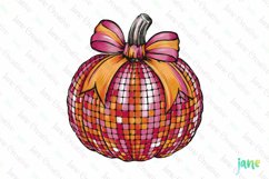 Fall Halloween Pumpkins Sublimation Clipart Product Image 1