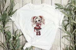 Halloween Cute Little Girl Sublimation Clipart Product Image 3